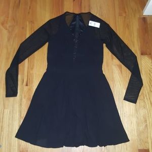 Express criss cross front dress